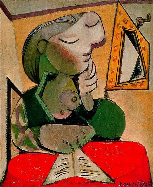 Pablo Picasso Painting Portrait Of Woman Portrait De Femme